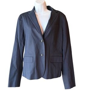 GAP The Academy Blazer Womens Navy Blue Size 8‎ Preppy Academia Old Money